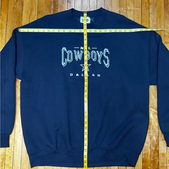VTG 90’s Lee Men's Dallas Cowboys NFL Crewneck Sweater Sz. XL - Picture 6 of 7